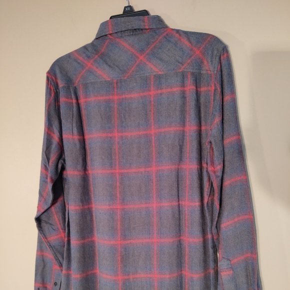 WEATHERPROOF VINTAGE SOFT LUXE FLANNEL MEN'S CASUAL DRESS SHIRT - SIZE SMALL - Picture 5 of 7